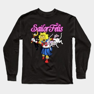 Sailor Felis Long Sleeve T-Shirt